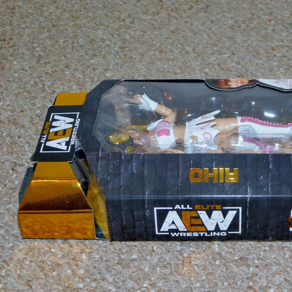 2021 Jazwares AEW Unrivaled Series 3 Riho Figure MIB Brand New # 20 - Picture 3 of 10